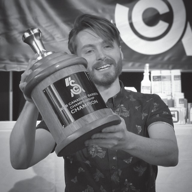 Cole Torode Canadian Barista Champion WBC Finalist Amsterdam 2018