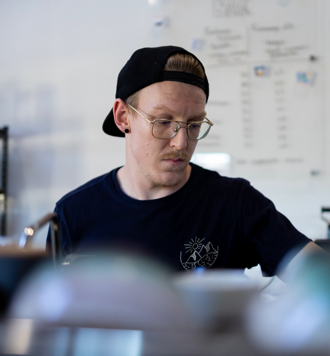 Fanie Botes KZN Regional Barista Championship 1st place 2025