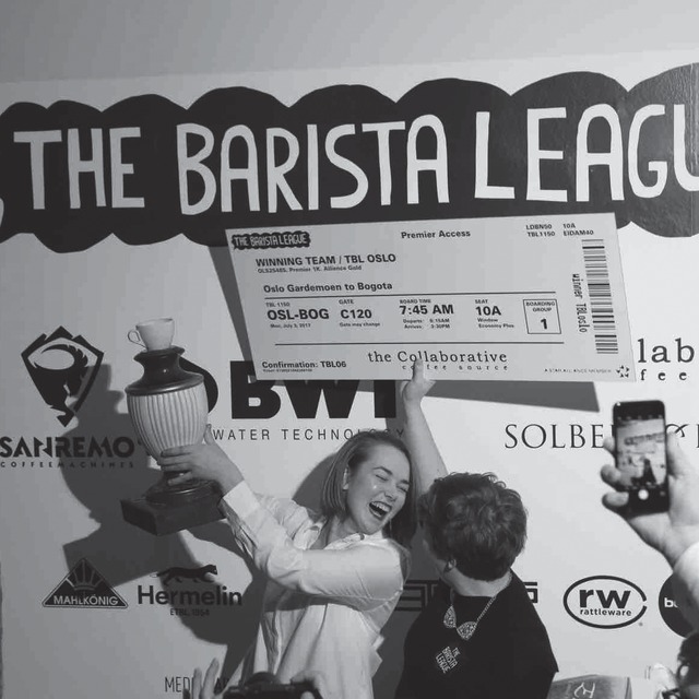 Lise Marie Rømo Norway Barista Champion 2016