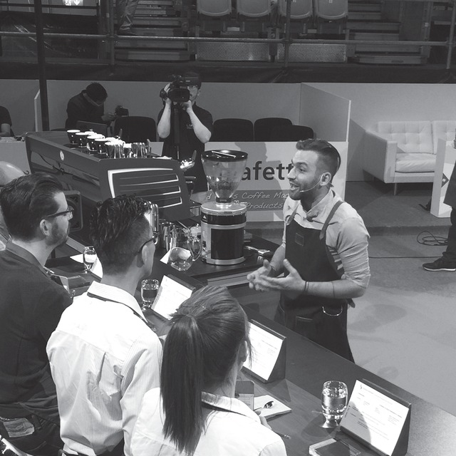 Stefanos Paterakis Greece Barista Champion 2016